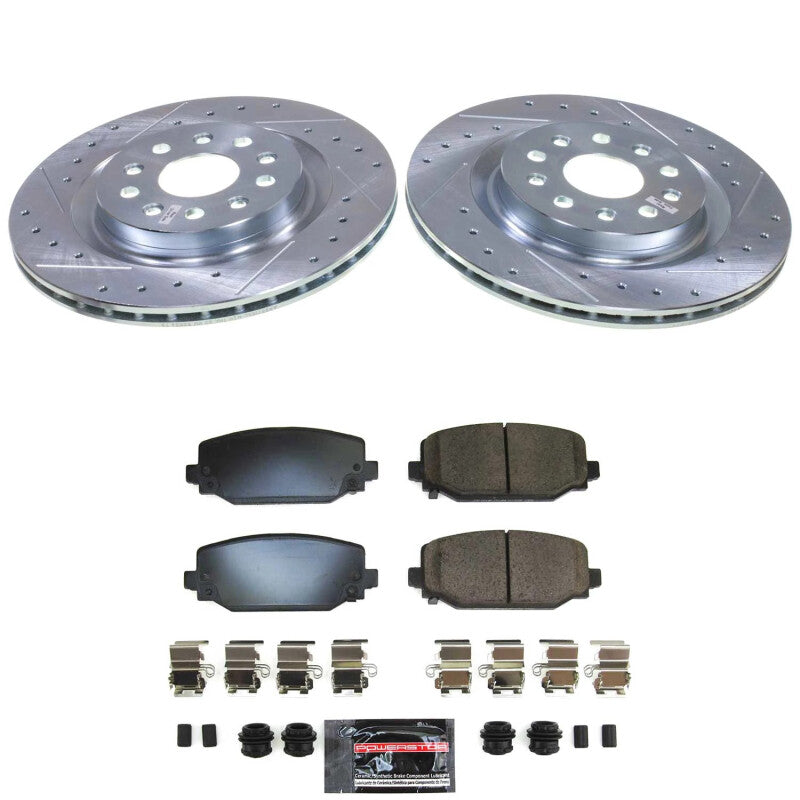 PowerStop Power Stop 22-24 Jeep Grand Cherokee Rear Z23 Evolution Brake Kit