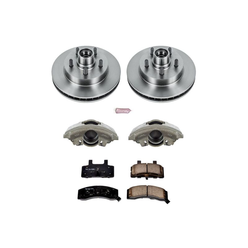 PowerStop Power Stop 98-99 GMC Yukon Front Autospecialty Kit w/Cals