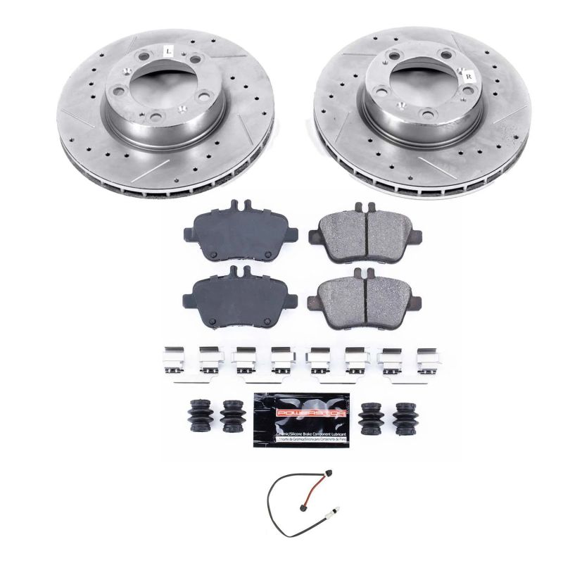 PowerStop Power Stop 06-08 Porsche 911 Front Z23 Evolution Sport Brake Kit