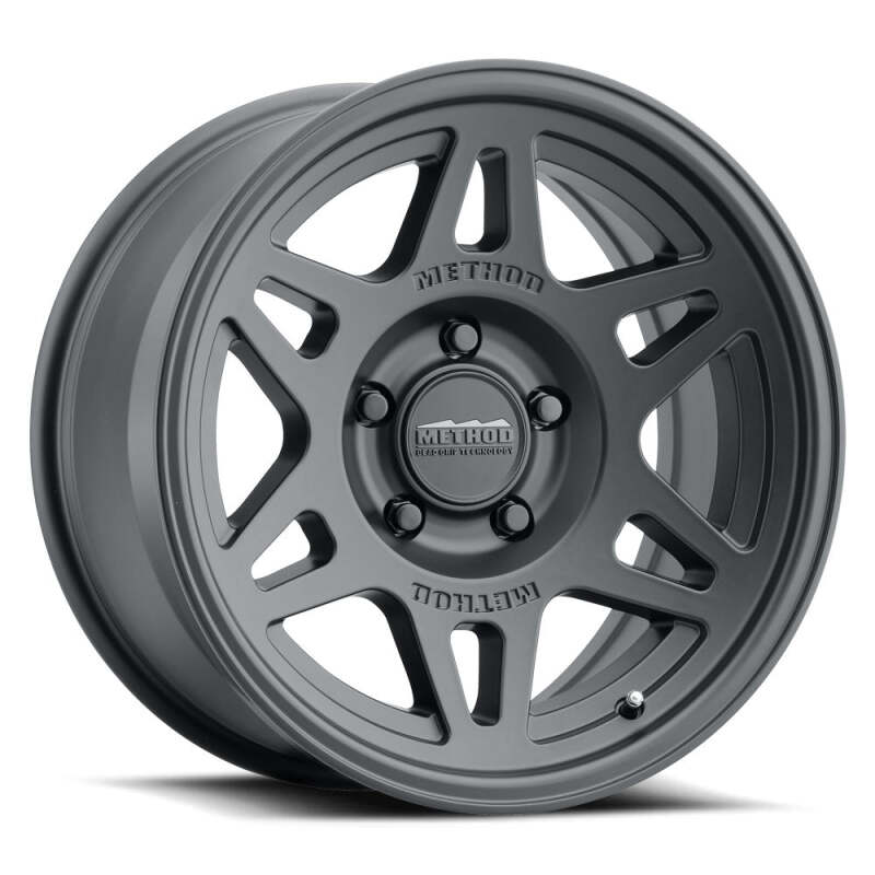 Method Wheels Method MR706 Bead Grip 17x8.5 0mm Offset 5x5 5mm Matte Black Wheel