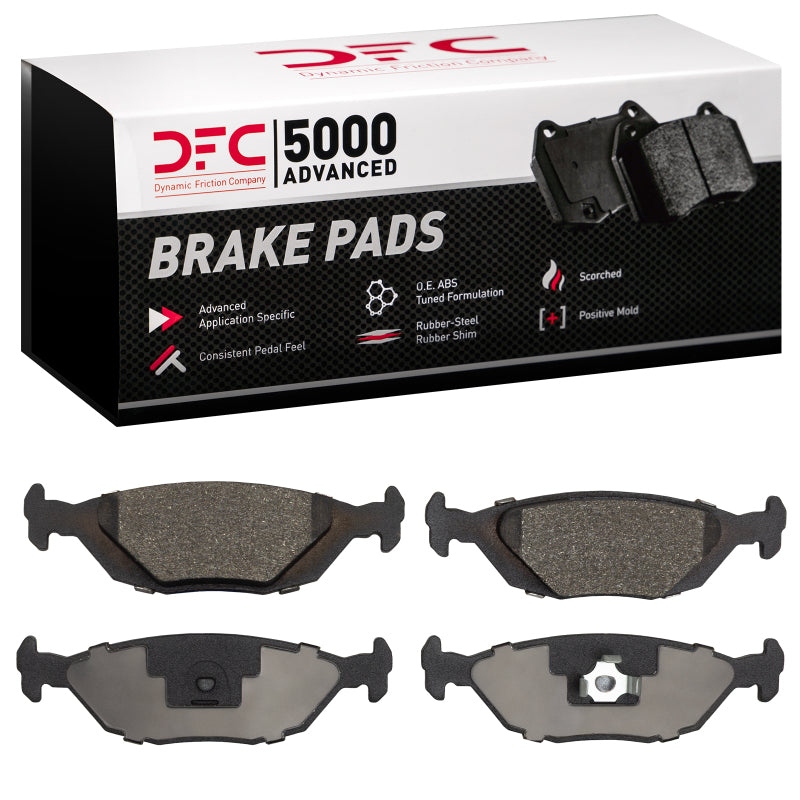 DFC 86-98 Saab 9000/900 Rear 5000 Advanced Low Metallic Brake Pads