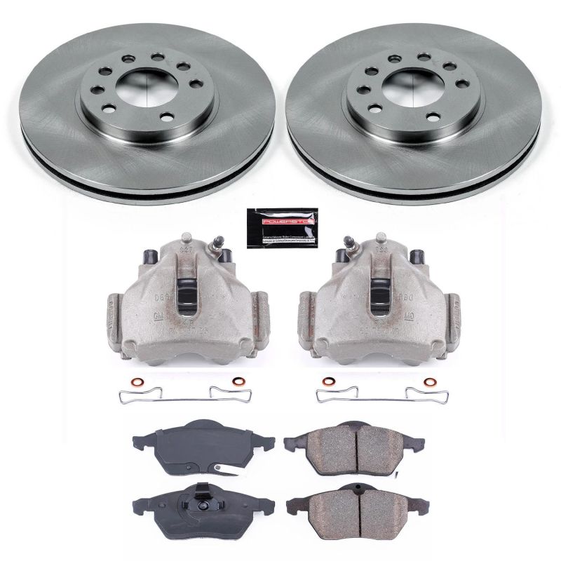 PowerStop Power Stop 99-03 Saab 9-3 Front Autospecialty Brake Kit w/Calipers