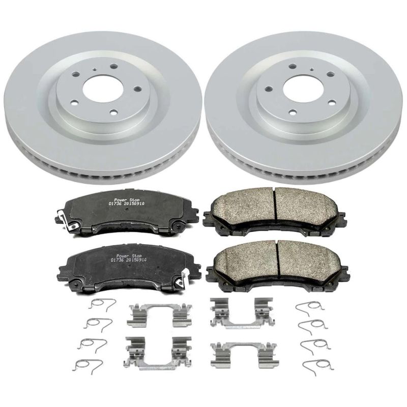 PowerStop Power Stop 2019 Infiniti QX50 Front Z17 Evolution Geomet Coated Brake Kit