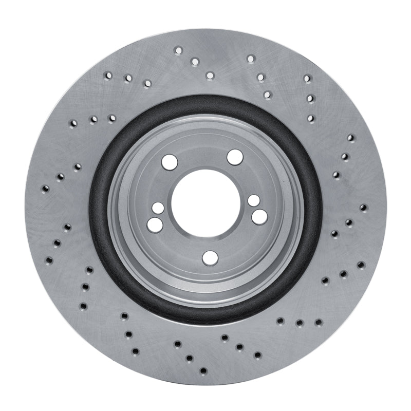 DFC 15-20 BMW M2 Left Rear Drilled Brake Rotor