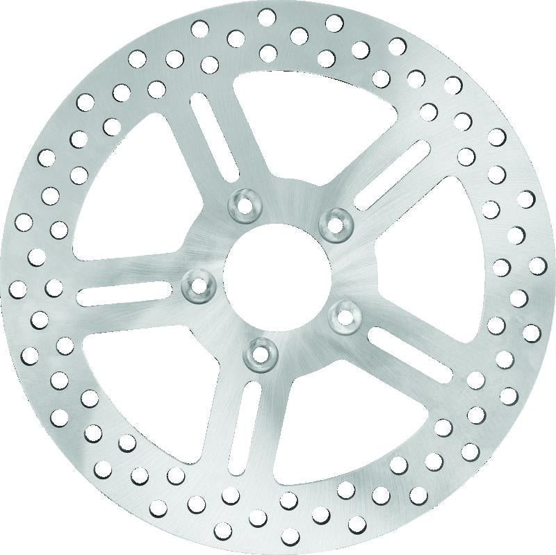 Performance Machine Disc 11.8 x .20 1 Pc Eco 5 Spoke Stainless Steel