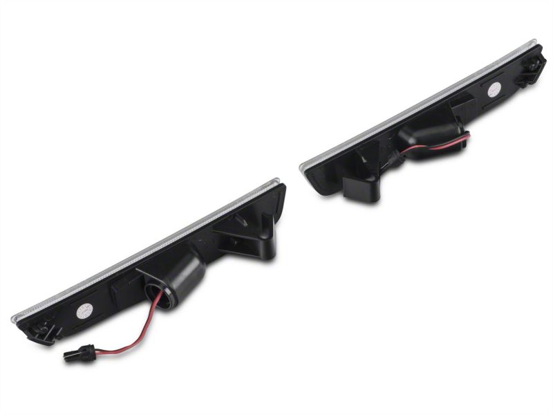 Raxiom 10-14 Ford Mustang Axial Series LED Side and Quarter Marker Lights- Clear