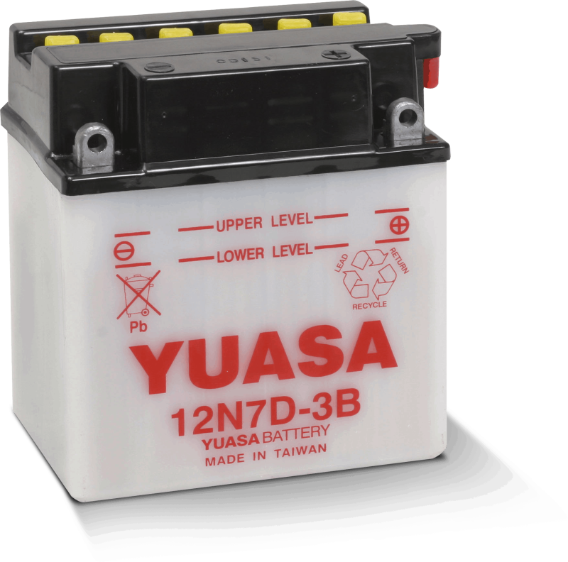 Yuasa Battery Yuasa 12N7D-3B Conventional 12-Volt Battery