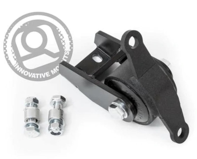 Innovative Mounts Innovative 90-93 Integra B-Series Black Steel 95A Bushing Front Mount B-Series Cable Trans
