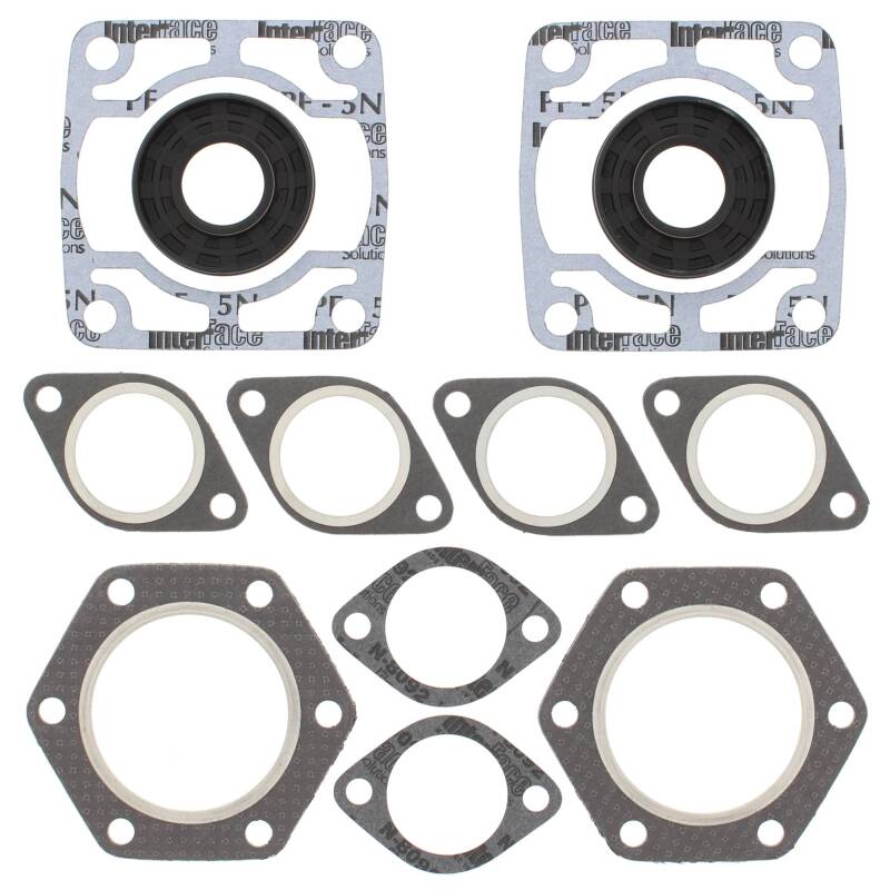 Vertex Pistons Vertex Gaskets 78-79 Polaris Cobra Complete Gasket Kit w/ Oil Seals