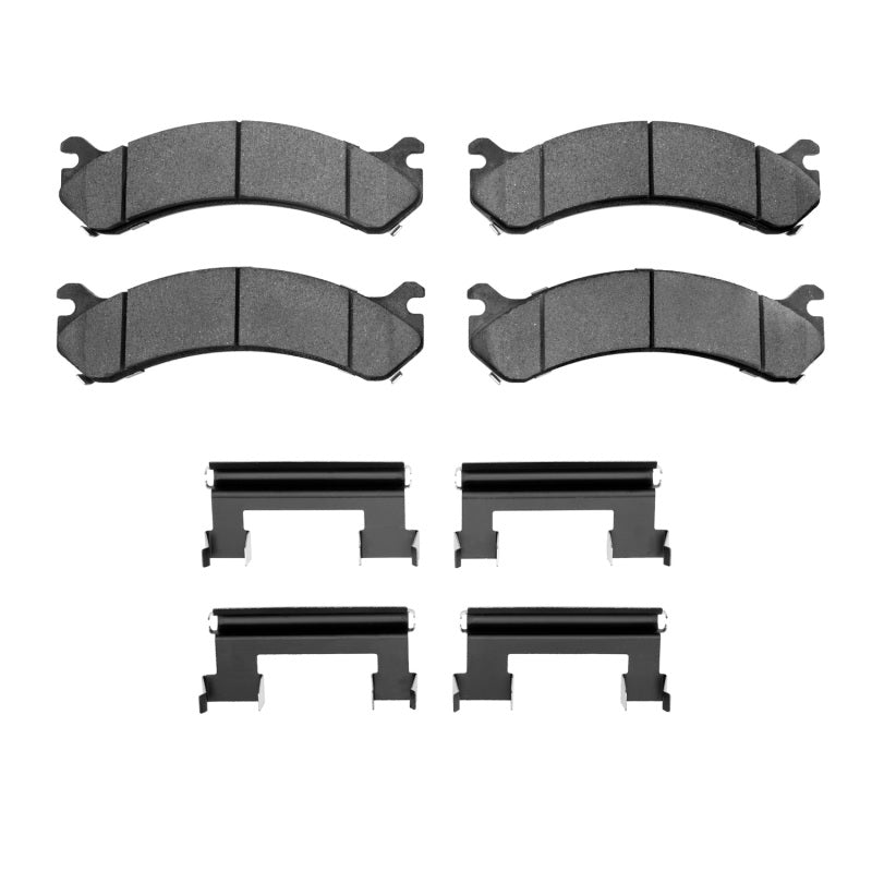 DFC 18-20 Chevrolet Express 4500 Front 5000 Advanced Semi Metallic Brake Pads and Hardware Kit