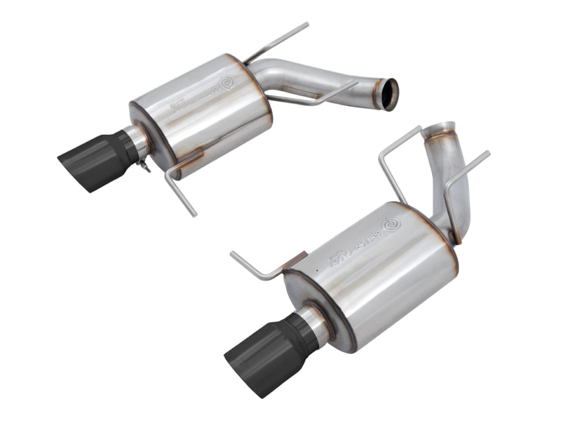 AWE Tuning S197 Mustang GT Axle-Back Exhaust - Touring Edition (Diamond Black Tips)