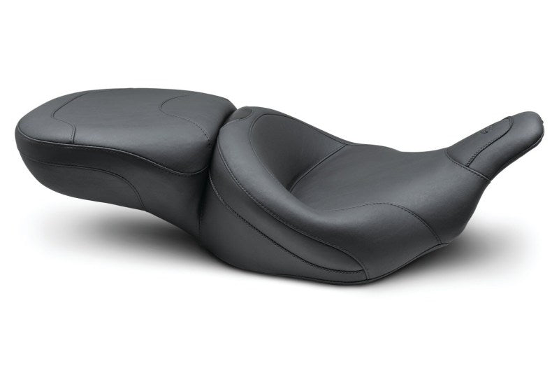 Mustang Motorcycle Mustang 97-07 Harley Electra Glide, Road Glide Wide Touring 1PC Seat - Black