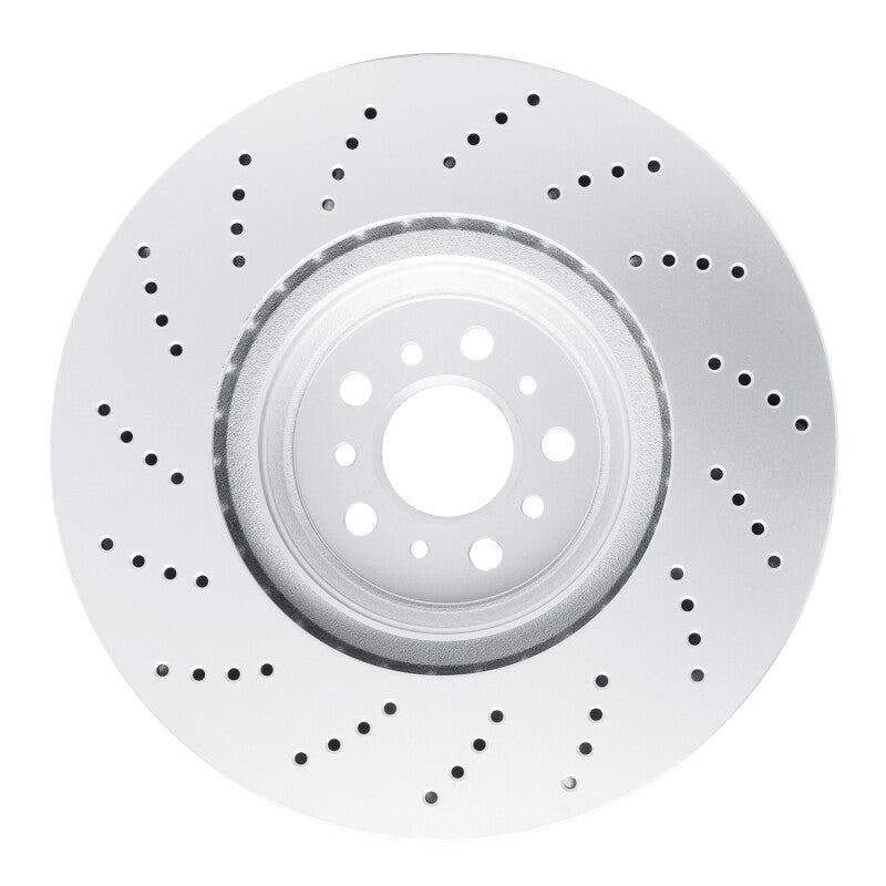 DFC 21-25 BMW M4 Right Front Drilled GeoSPEC Coated Rotor