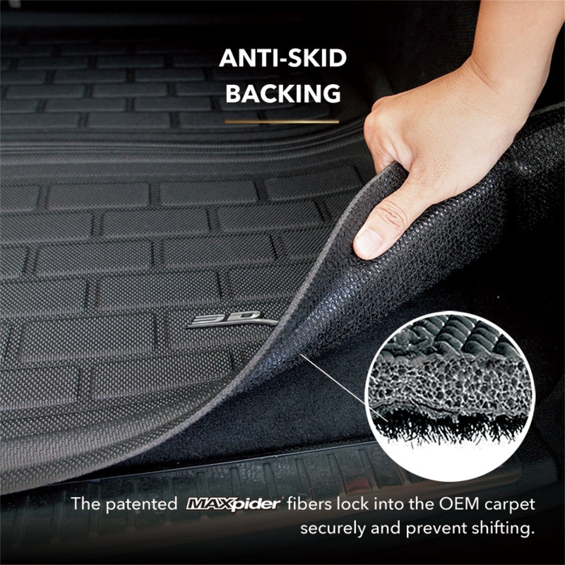 3D MAXpider 21-24 Kia Carnival/Sedona Kagu Black Cargo