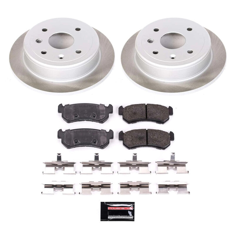 PowerStop Power Stop 05-06 Suzuki Reno Rear Semi-Coated Rotor Kit