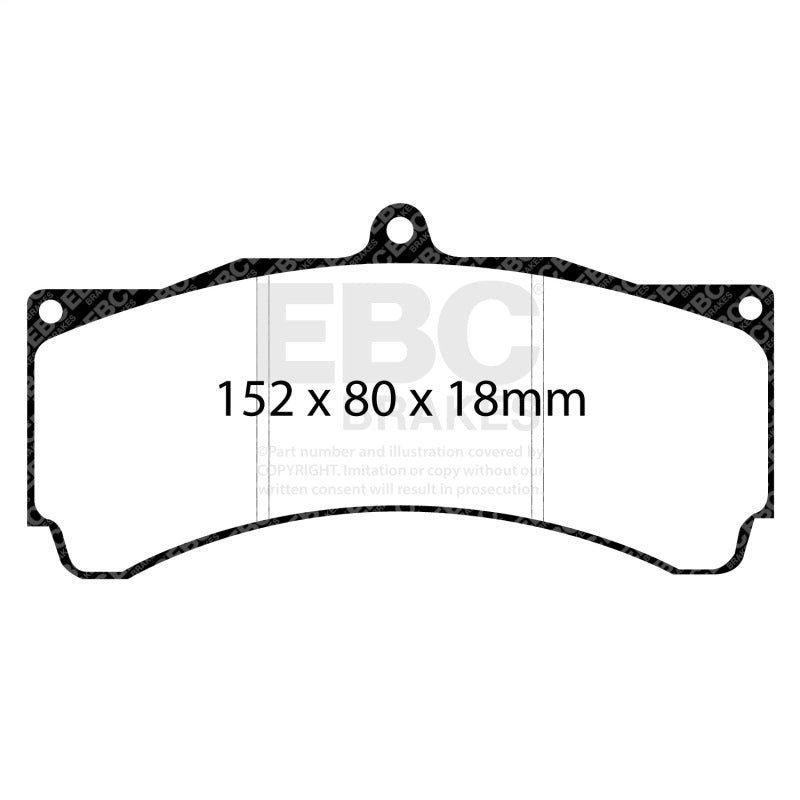 EBC Brakes Bluestuff Street and Track Day Brake Pads