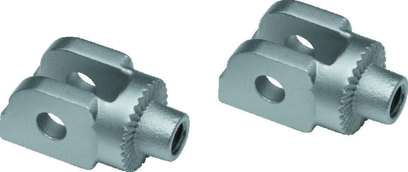 Kuryakyn Splined Peg Adapter BMW Silver