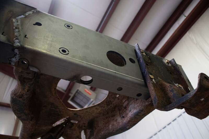 RustBuster Rust Buster 2001-2010 Chevy Silverado / GMC Sierra 2500HD Short Bed Rear Frame Section - Left