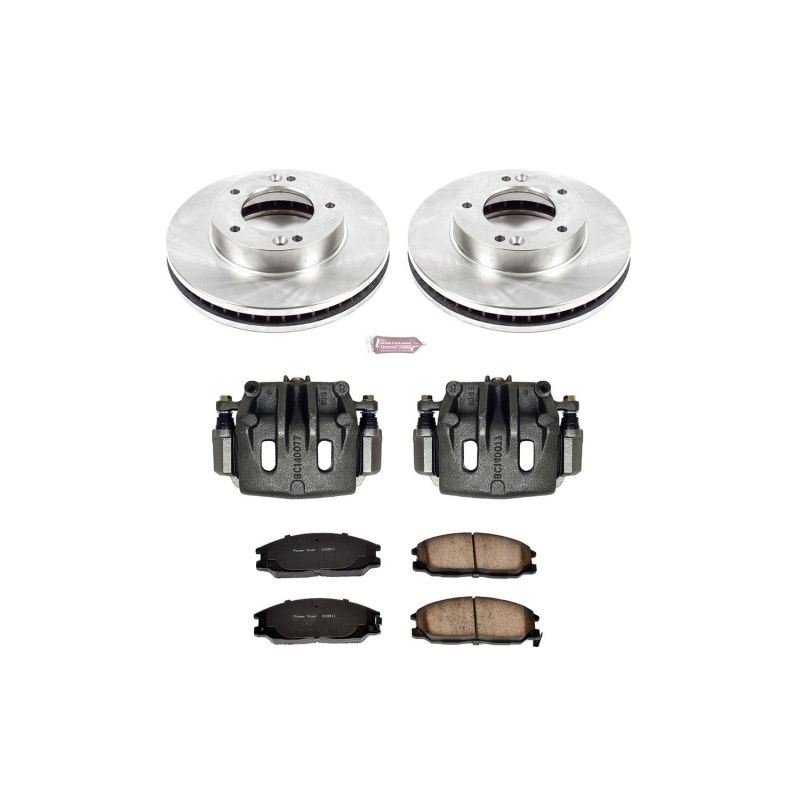 PowerStop Power Stop 03-06 Kia Sorento Front Autospecialty Kit w/Cals