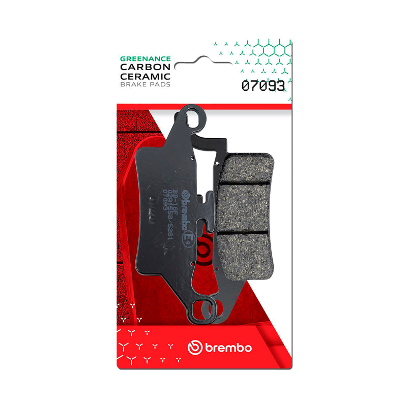 Brembo Powersports Brembo Yamaha Bws/Yamaha Xenter Carbon Ceramic Brake Pad - Front