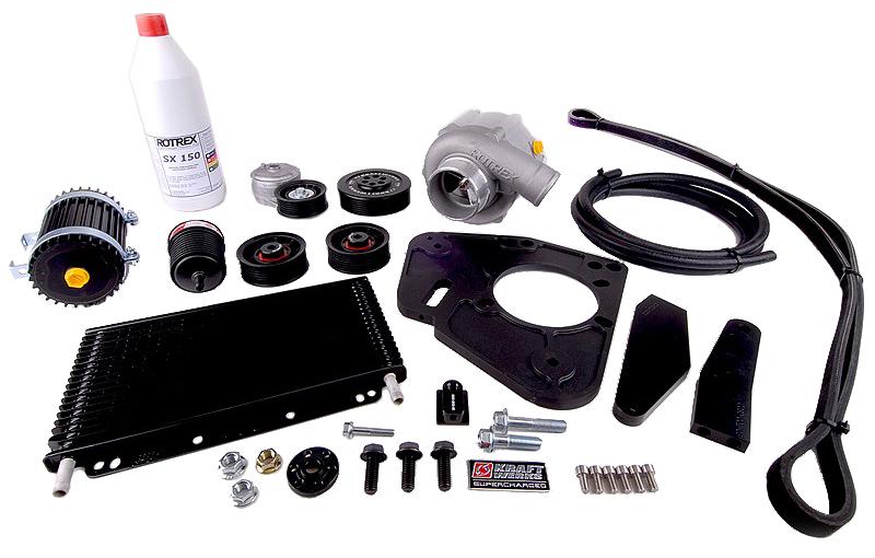 KraftWerks Honda B-Series Race Supercharger Kit (C38-81 or C38-92 Pulley Size Req Drop Ship Only)