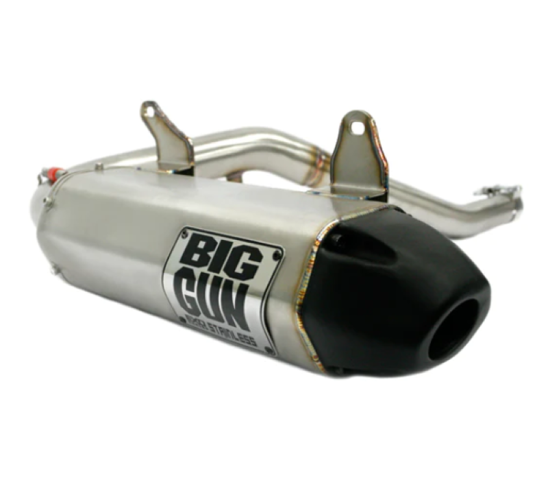 Big Gun 03-05 Honda Rincon 650 EXO Stainless Slip On Exhaust