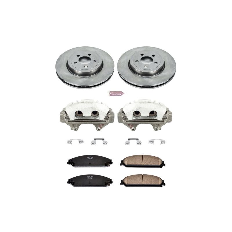PowerStop Power Stop 12-20 Dodge Charger Front Autospecialty Kit w/Cals