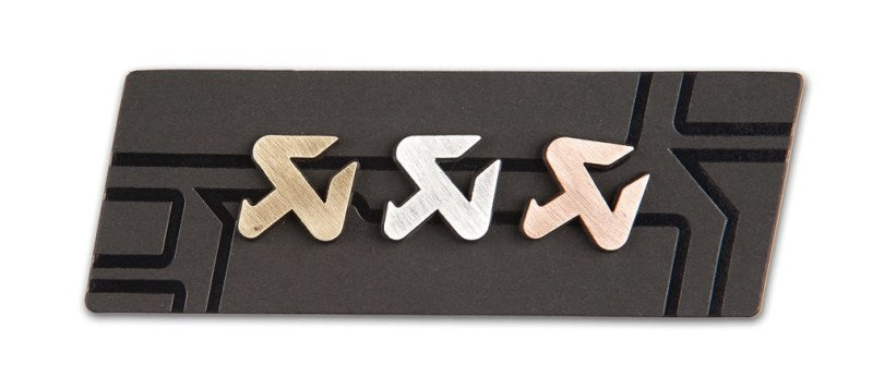 Akrapovic Akrapovic Cut copper/silver/brass pin set