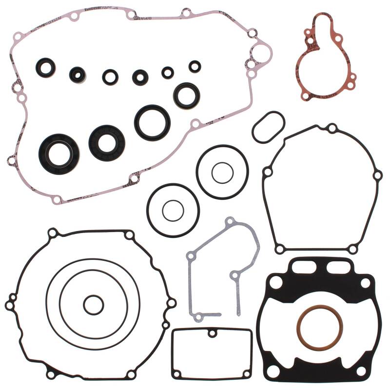 Vertex Pistons Vertex Gaskets 05-07 Kawasaki KX250 Complete Gasket Kit w/ Oil Seals