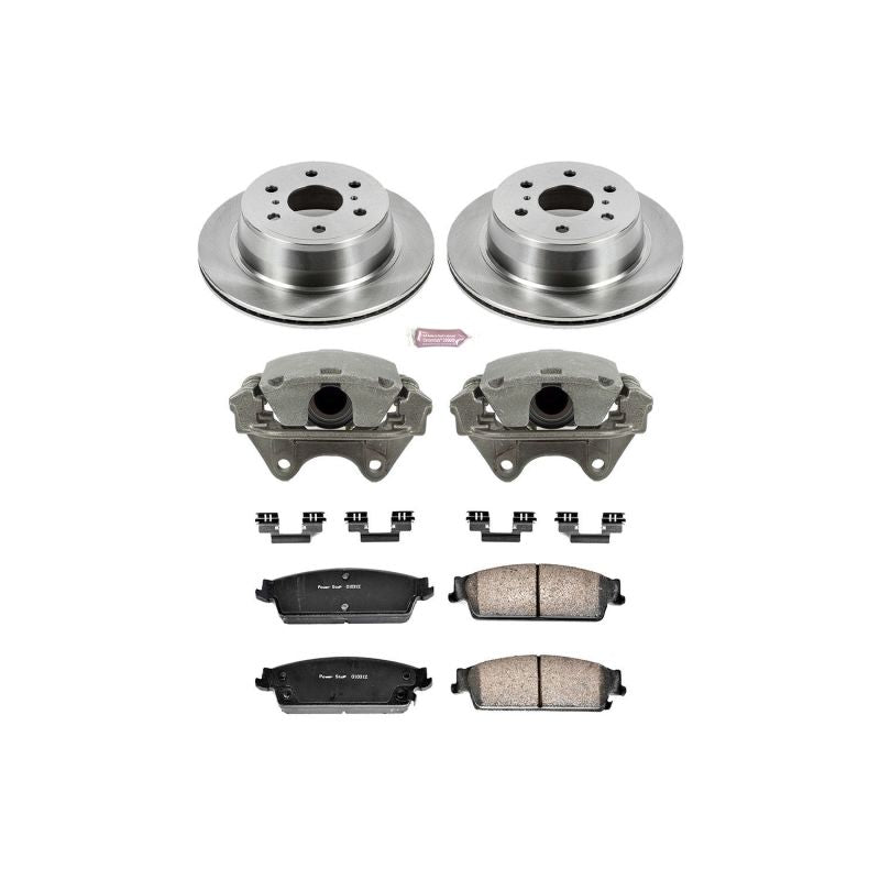 PowerStop Power Stop 07-14 Cadillac Escalade Rear Autospecialty Brake Kit w/Calipers