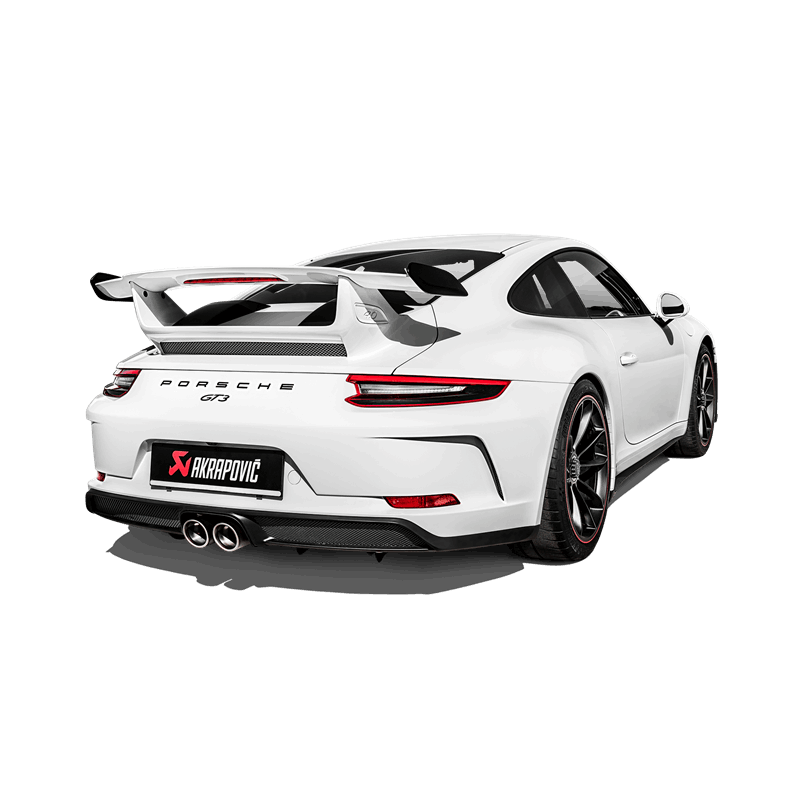 Akrapovic Akrapovic 2018 Porsche 911 GT3 (991.2) Slip-On Race Line (Titanium) w/Titanium Tail Pipe Set