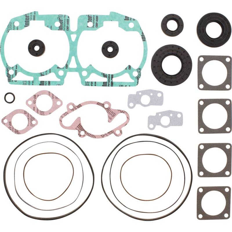 Vertex Pistons Vertex Gaskets 93-94 Ski-Doo Formula Mach 1 / GT Complete Gasket Kit w/ Oil Seals