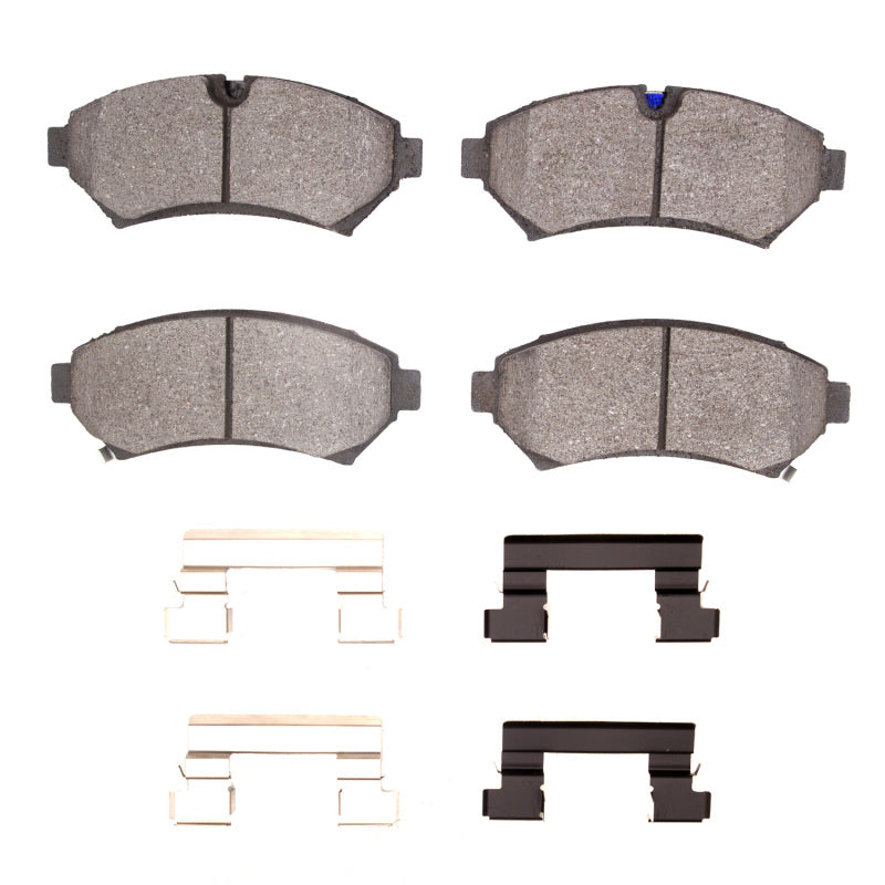 R1 Concepts R1 98-03 Cadillac Seville Front Ceramic Pads & Hardware Kit