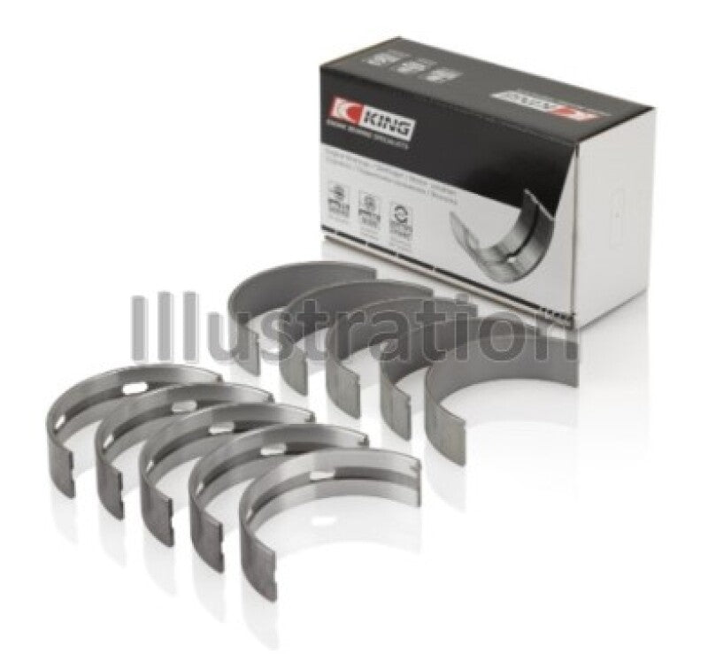 King Engine Bearings BMW S65B40A (Size +0.5mm) Crankshaft Main Bearing ( Set of 5 )