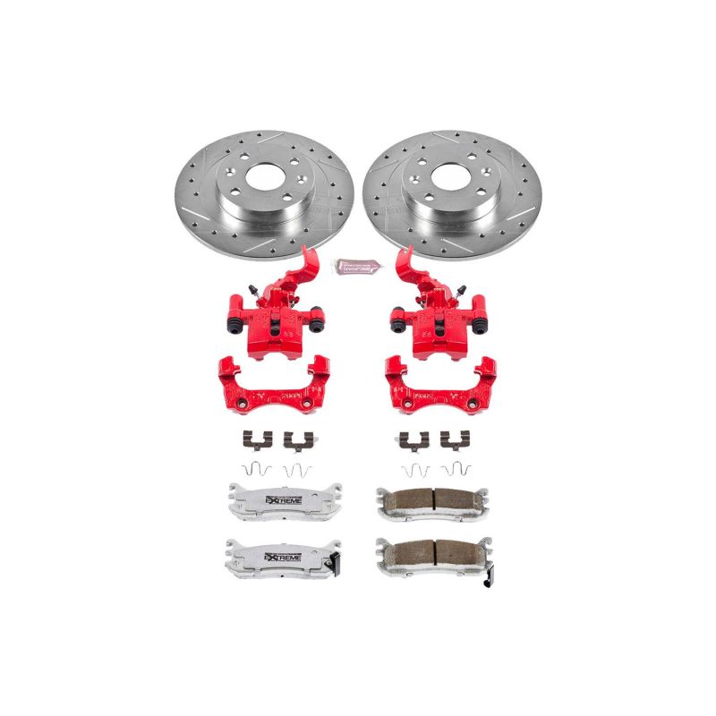 PowerStop Power Stop 94-97 Mazda Miata Rear Z26 Street Warrior Brake Kit w/Calipers