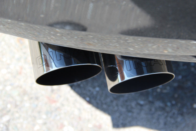 Dinan 11-16 BMW 550i (F10) Free Flow Axleback Exhaust System - Polished Tips