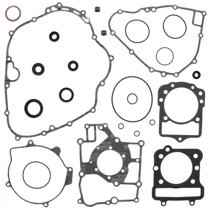 Vertex Pistons Vertex Gaskets 95-03 Kawasaki KEF300 Lakota Complete Gasket Kit w/ Oil Seals