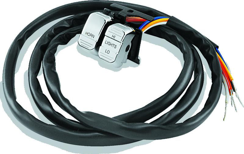 TwinPower Twin Power 96-13 Big Twin XL V-Rod Chrome Horn/Dimmer Switch Replaces H-D 71597-96 71682-06A