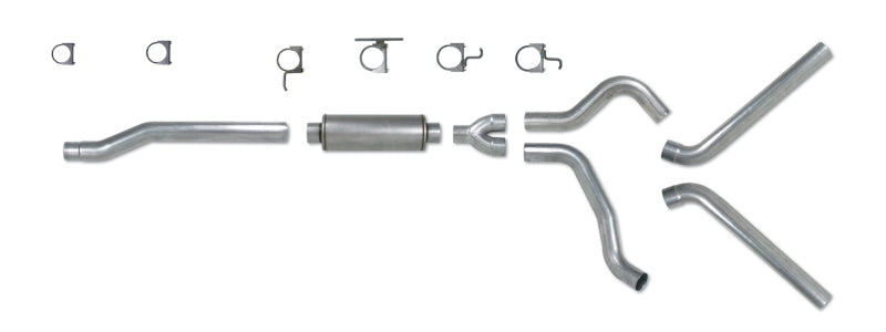 Diamond Eye Performance Diamond Eye KIT 4in Catback DUAL SS: 03-07 FORD 6.0L F250/F350