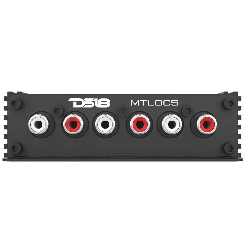 DS18 5-Chnl Speaker Emulator Remote Out Level Matching Controls LED Clip Indicator Hi/Low Converters