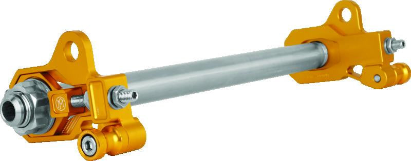 Performance Machine Axle Adjuster Kit - Gold Ano
