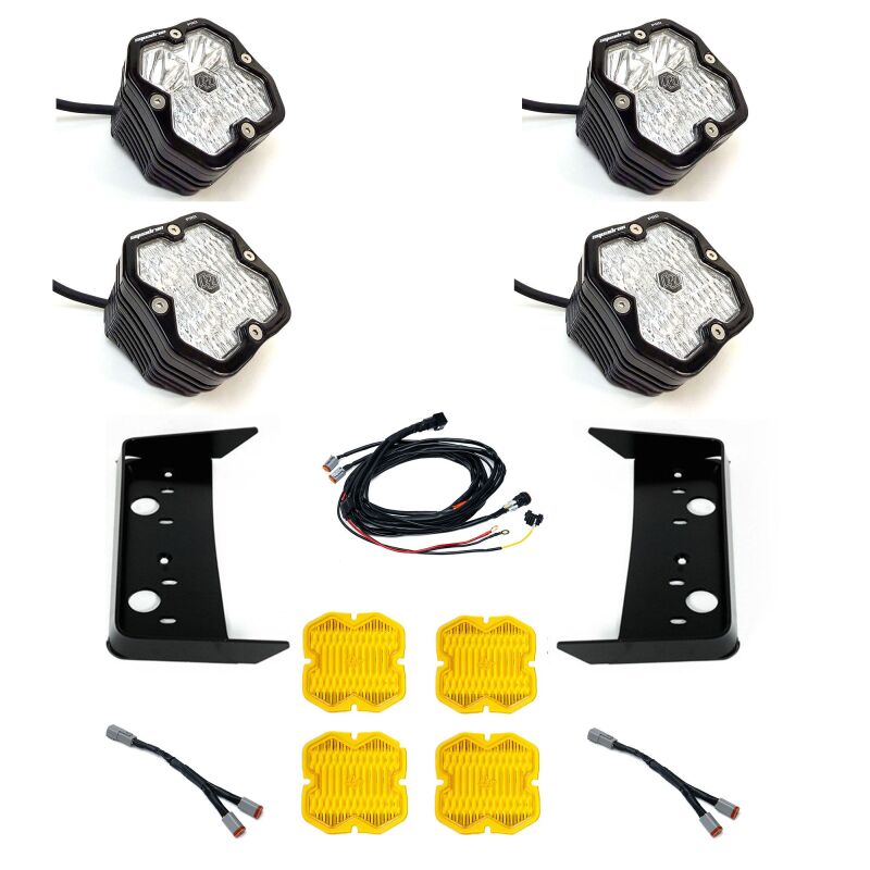 Baja Designs 22-25 Toyota Tundra Squadron 2.0 Pro Vent Kit