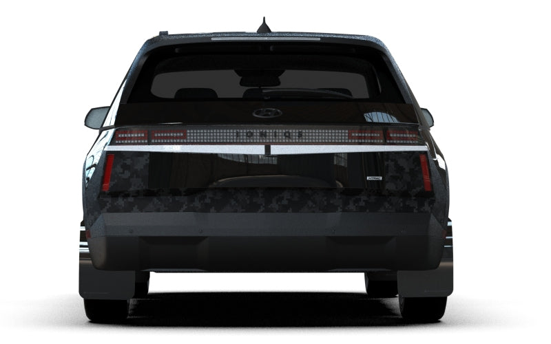 Rally Armor 25-26 Hyundai Ioniq 5 XRT Black Mud Flap Silver Battery Logo