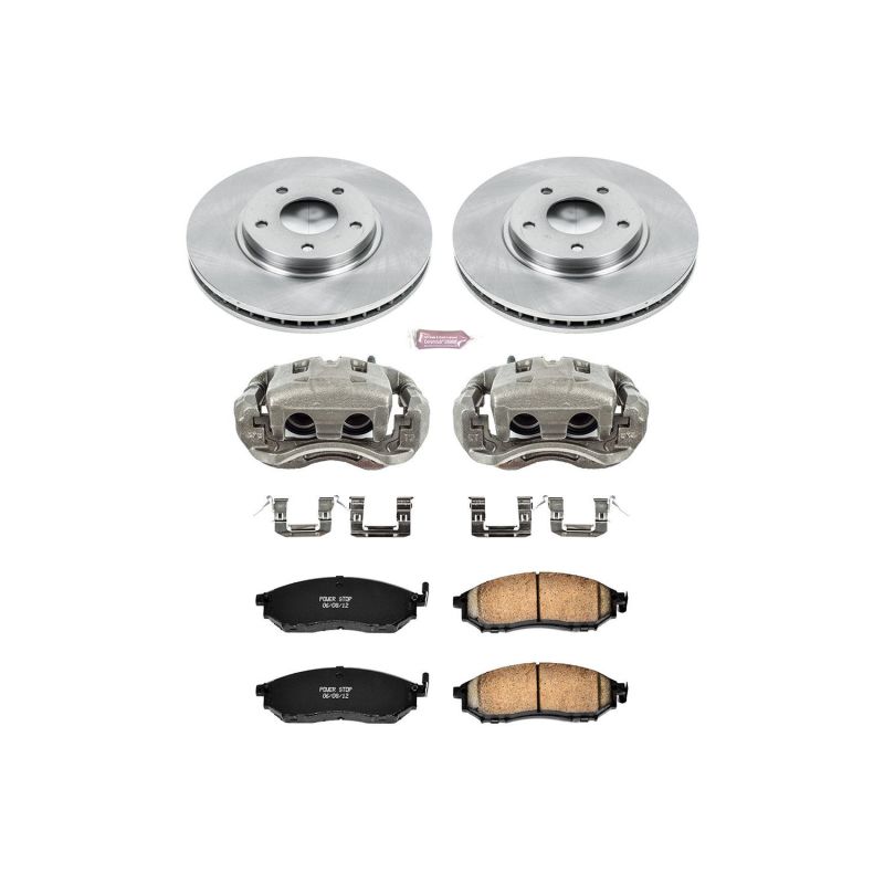 PowerStop Power Stop 03-04 Infiniti M45 Front Autospecialty Brake Kit w/Calipers