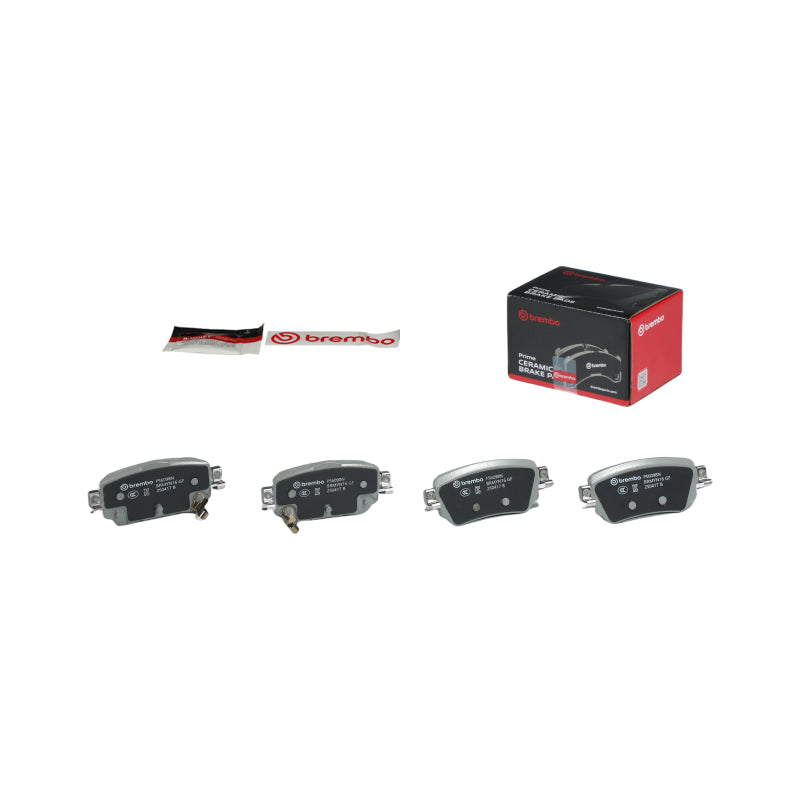 Brembo OE Brembo 18-22 Nissan Rogue/ Nissan Rogue Sport/ Nissan LEAF Rear NAO Brake Pad