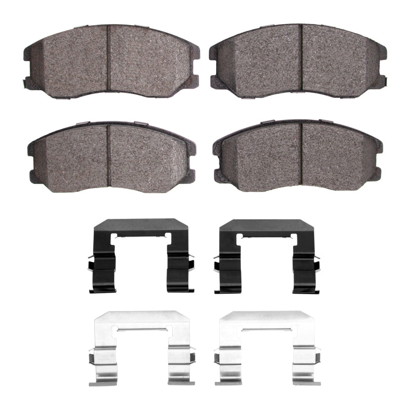 R1 Concepts R1 07-15 Chevrolet Captiva Front Semi Met Pads & Hardware Kit