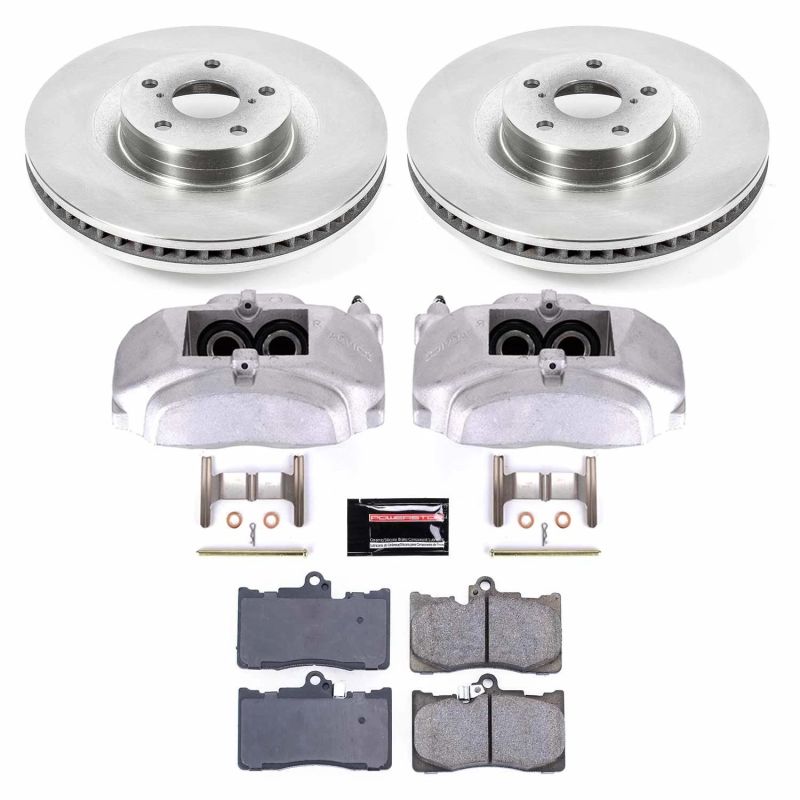 PowerStop Power Stop 11-12 Lexus IS350 Front Autospecialty Kit w/Cals