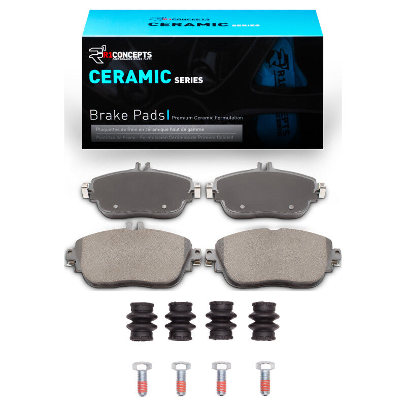 R1 Concepts R1 12-20 Infiniti QX30 Front Ceramic Pads & Hardware Kit