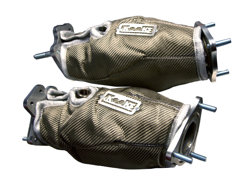 Kooks Headers Kooks 2020+ Chevrolet Corvette C8 LT2 6.2L Heat Shield Blankets for Ultra Green Catted Connect Pipes