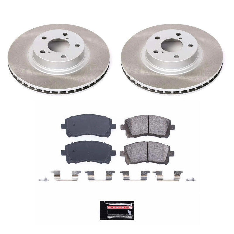 PowerStop Power Stop 04-13 Mazda 3 Front Semi-Coated Rotor Kit